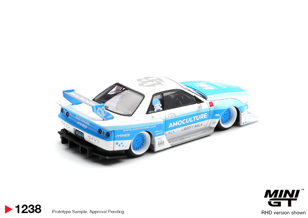 (Pre-Order)Nissan Skyline GT-R (R32)  LBWK Kaido Works AMOCULTURE (Box Packaging) (Copy)