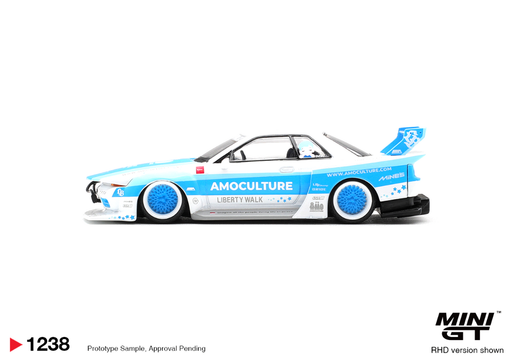 (Pre-Order)Nissan Skyline GT-R (R32)  LBWK Kaido Works AMOCULTURE (Box Packaging) (Copy)