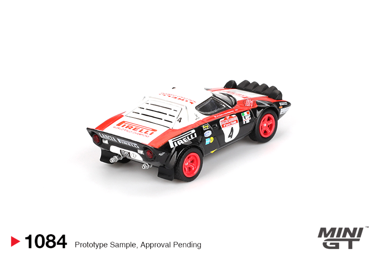 Lancia Stratos HF #4 1978 Rally Sanremo Winner (Blister Version) #1084