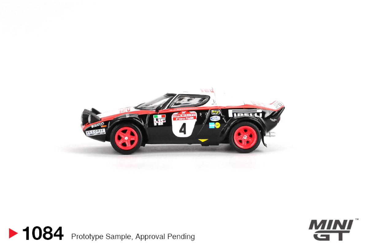 Lancia Stratos HF #4 1978 Rally Sanremo Winner (Blister Version) #1084