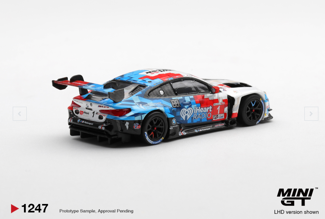 (Pre-Order)BMW M4 GT3 EVO #1 Paul Miller Racing 2025 IMSA Daytona 24 Hrs (Box Version) #1247
