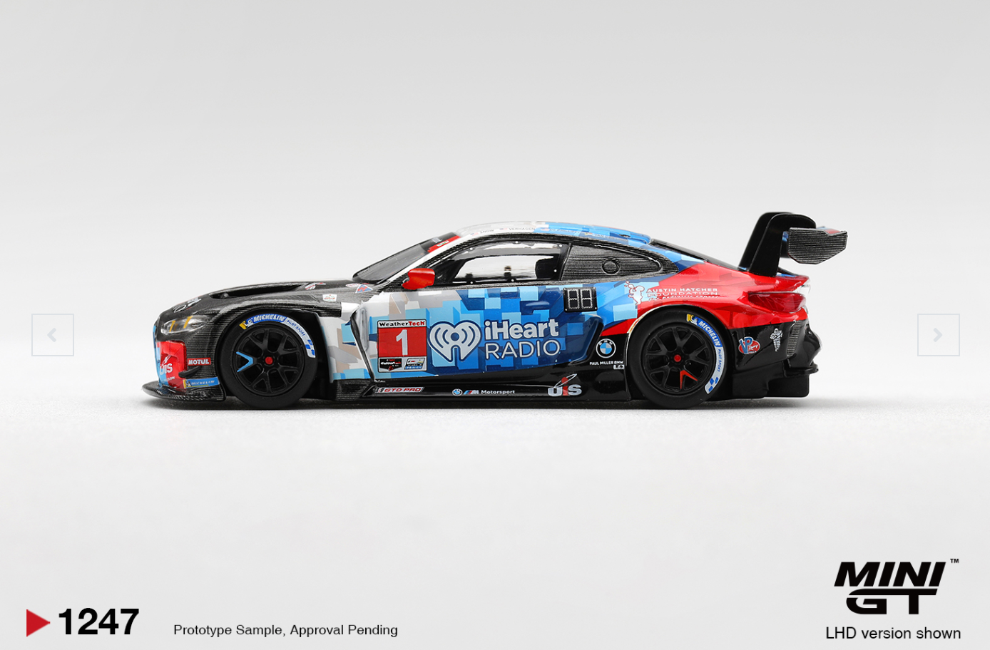 (Pre-Order)BMW M4 GT3 EVO #1 Paul Miller Racing 2025 IMSA Daytona 24 Hrs (Box Version) #1247