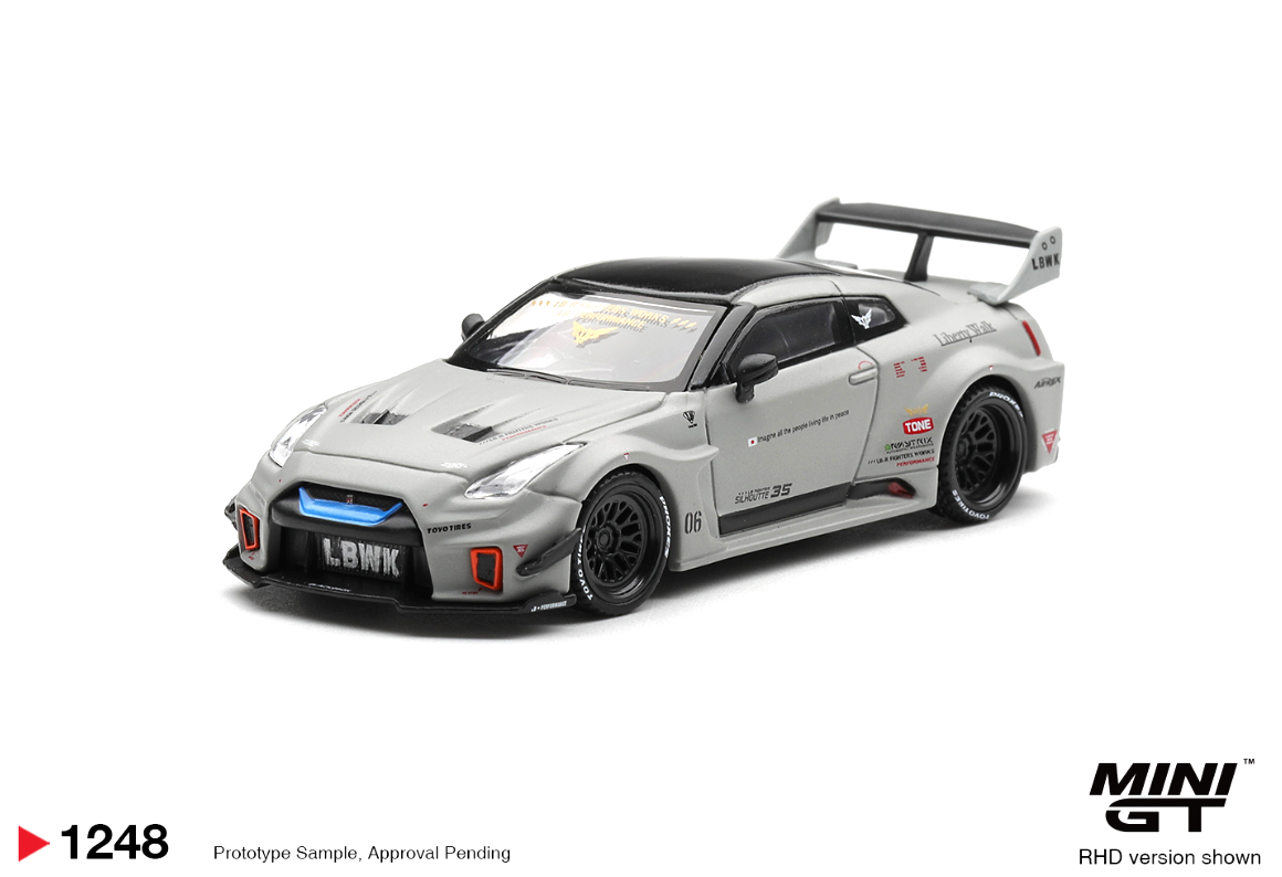 (Pre-order) NISSAN LB-Silhouette WORKS GT  35GT-RR Ver.1 Matt Grey (Blister Version) #1248