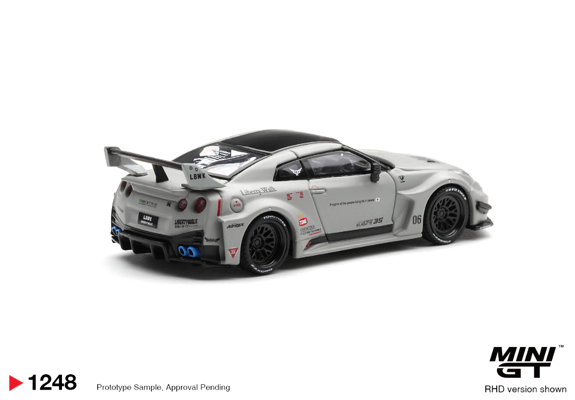 (Pre-order) NISSAN LB-Silhouette WORKS GT  35GT-RR Ver.1 Matt Grey (Blister Version) #1248