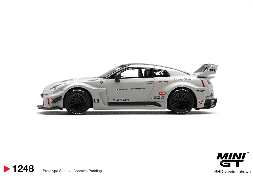 (Pre-order) NISSAN LB-Silhouette WORKS GT  35GT-RR Ver.1 Matt Grey (Box Version) #1248
