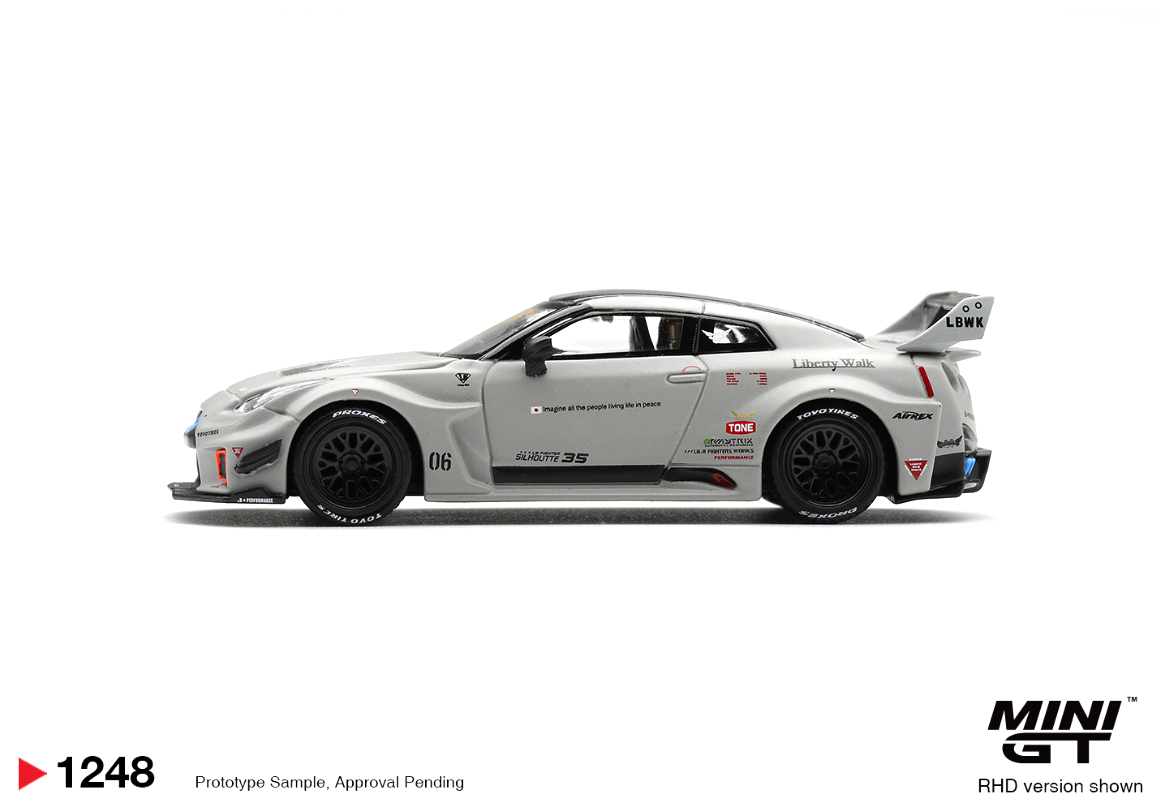 (Pre-order) NISSAN LB-Silhouette WORKS GT  35GT-RR Ver.1 Matt Grey (Blister Version) #1248