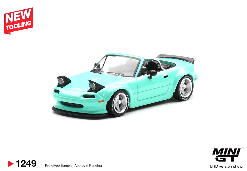 (Pre-order) Mazda MX-5 (NA) Pandem Mint Green (Blister Version) #1249