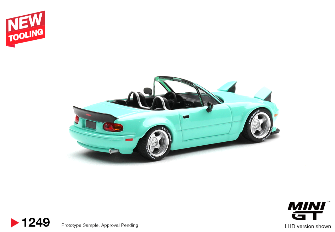 (Pre-order) Mazda MX-5 (NA) Pandem Mint Green (Blister Version) #1249