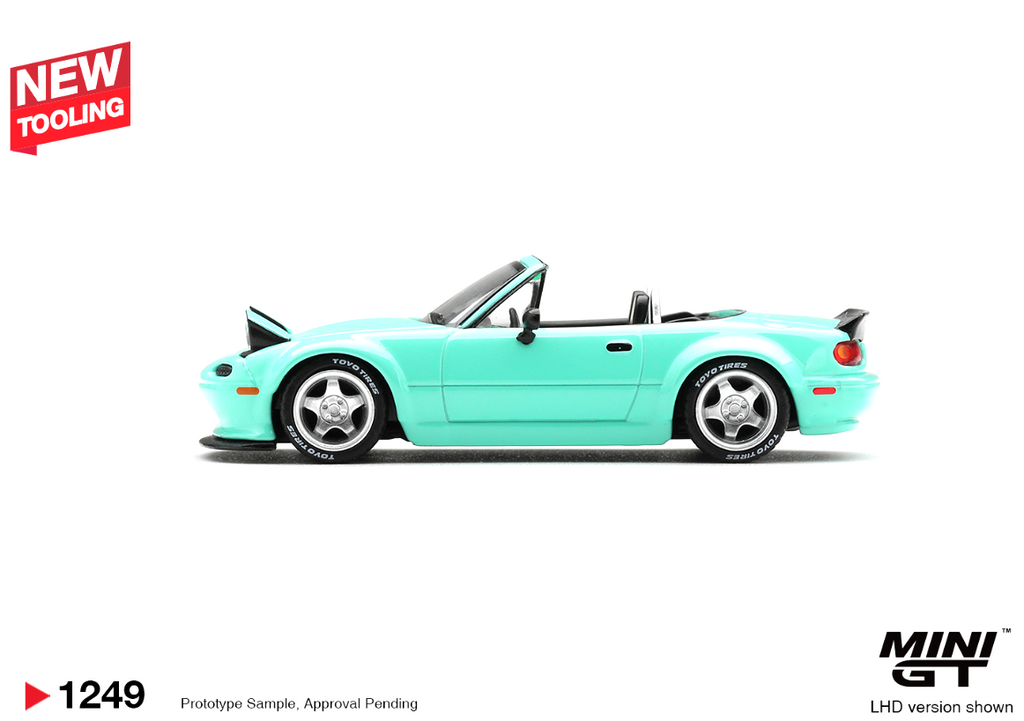 (Pre-order) Mazda MX-5 (NA) Pandem Mint Green (Blister Version) #1249
