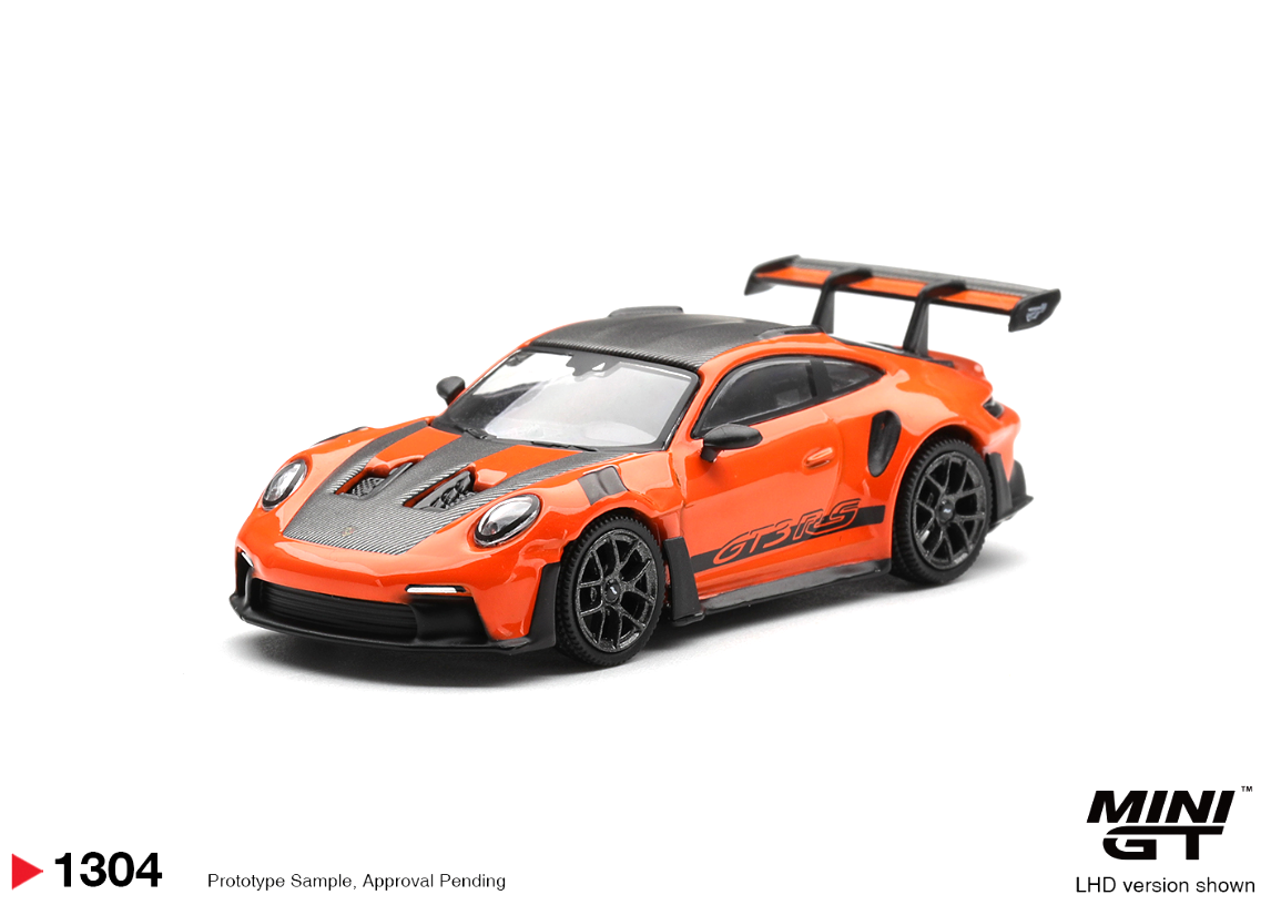 (Pre-Order)Porsche 911 (992) GT3 RS  Weissach Package Gulf Orange (Box Version) #1304