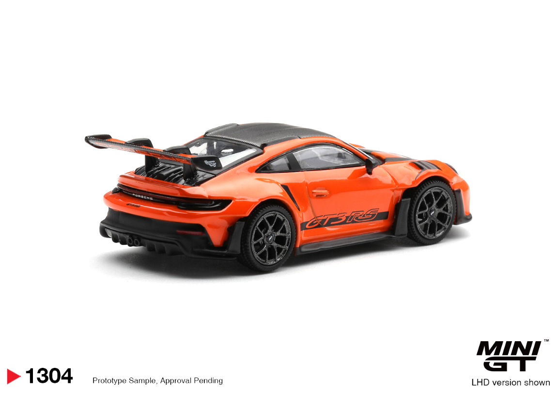 (Pre-Order)Porsche 911 (992) GT3 RS  Weissach Package Gulf Orange (Box Version) #1304