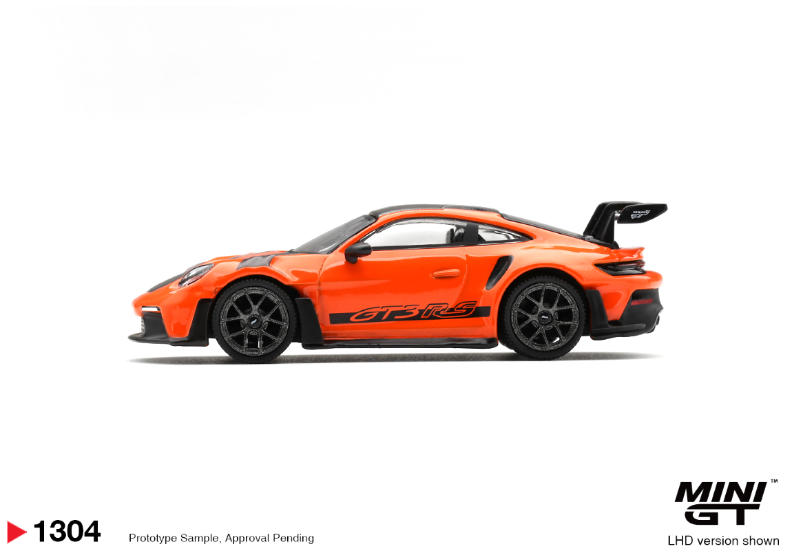 (Pre-Order)Porsche 911 (992) GT3 RS  Weissach Package Gulf Orange (Box Version) #1304