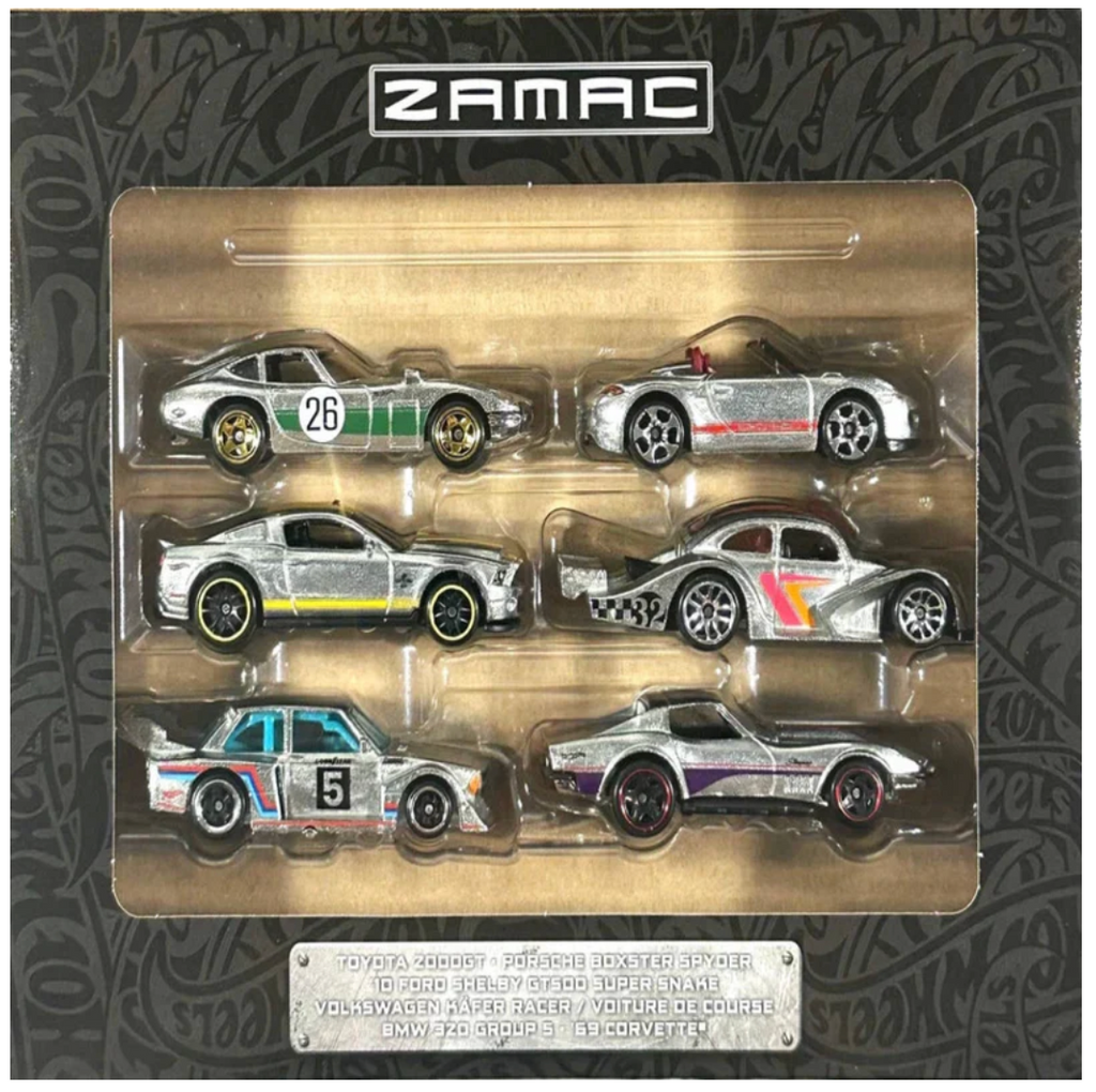 Hot Wheels Silver Series ZAMAC Themed Multipack (6-Pack)