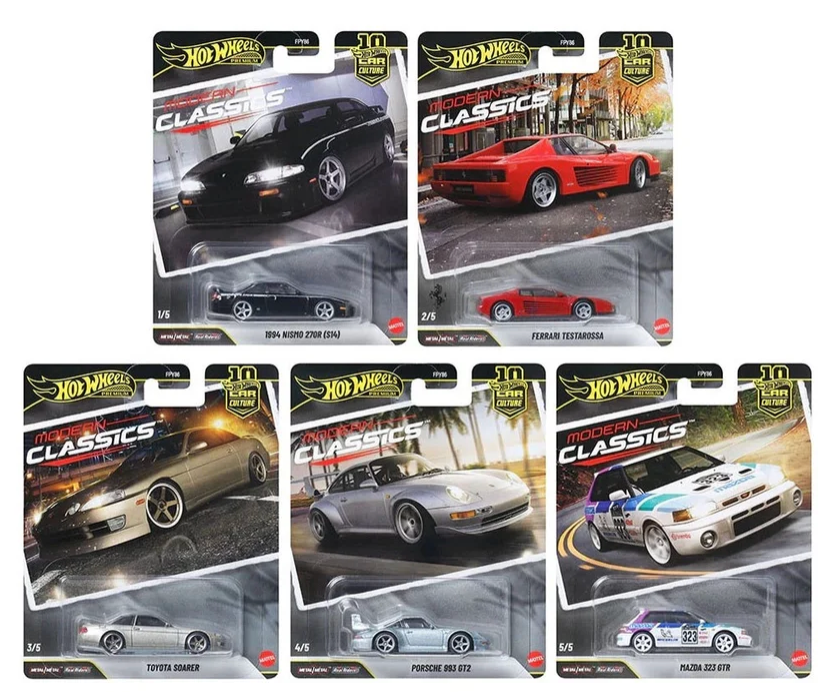 (Pre-Order)Modern Classics Series - Hotwheels Premium (Imported)