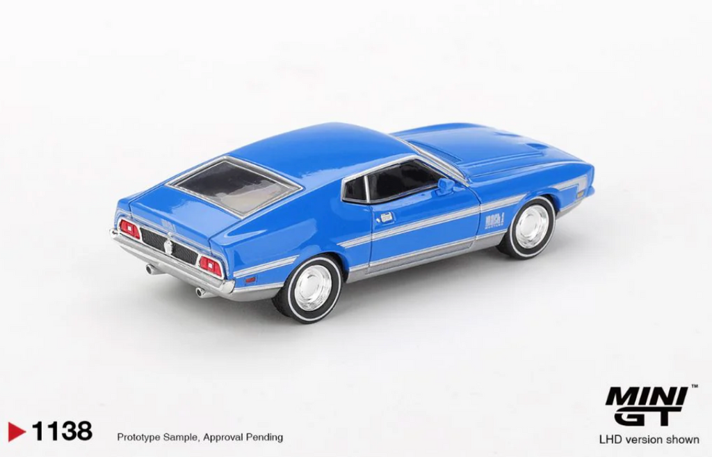 Ford Mustang Mach 1 Grabber Blue (Box pack) #1138