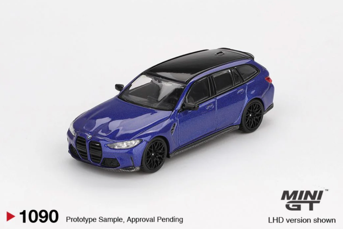 BMW M3 Competition Touring Portimao Blue Metallic (Box pack) #1090