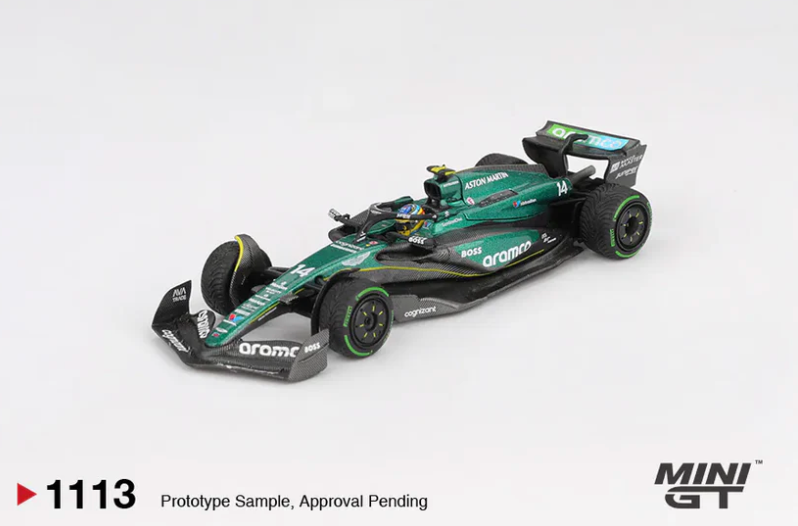 Aston Martin AMR24 #14 Fernando Alonso - 2024 F1 2024 Canadian GP (Box Version) #1113