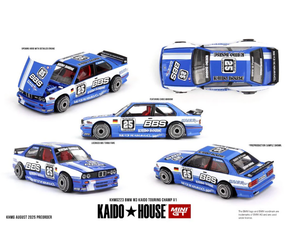 Mini GT Kaido House #223: BMW M3 Kaido Touring Champ V1