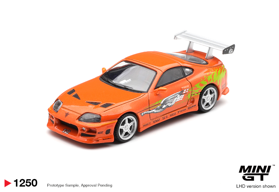 (Pre-Order)Toyota Supra BOMEX " The Fast and the Furious"  Brian O'Conner (Blister Packaging)