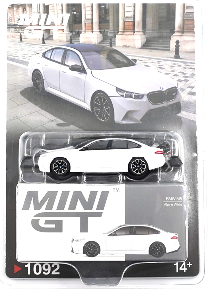 BMW M5 ALPINE WHITE #1092 (Blister Version)
