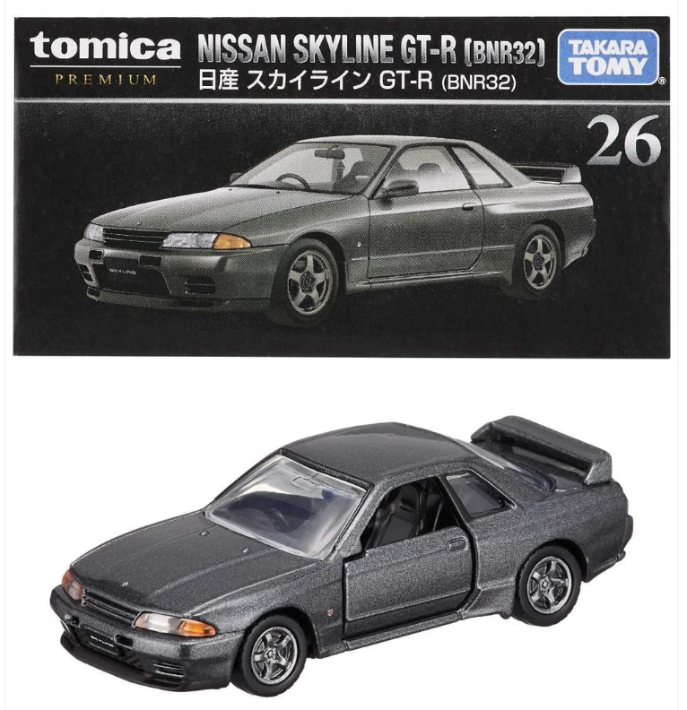 Nissan Skyline GT-R (BNR32) #26 Tomica Premium by Takara tomy