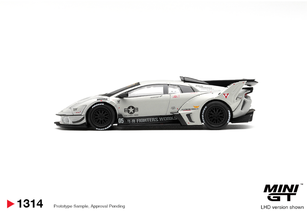 (Pre-Order)Lamborghini LB-Silhouette WORKS MURCIELAGO GT Evo Fighter #1314 (Box Version)