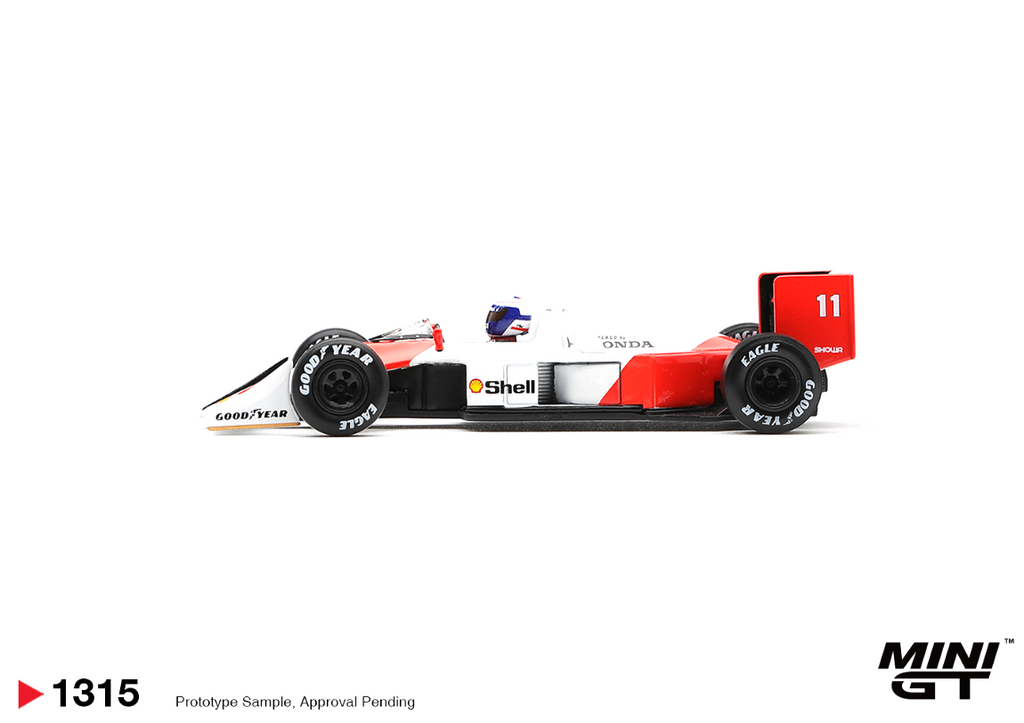 (Pre-Order)McLaren MP4/4 #11 Alain Prost 1988  Canadian Grand Prix  2nd Place #1315 (Box packaging)