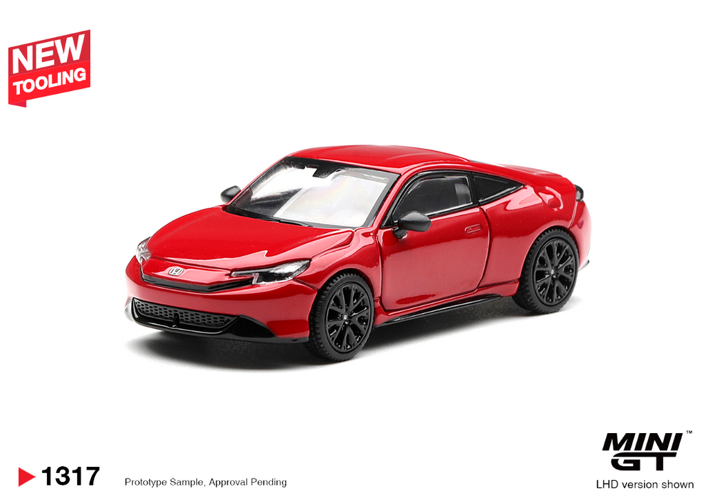 (Pre-Order)Honda Prelude Rallye Red #1317 (Box packaging)