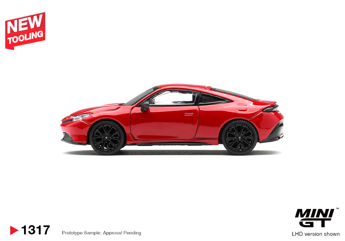 (Pre-Order)Honda Prelude Rallye Red #1317 (Box packaging)