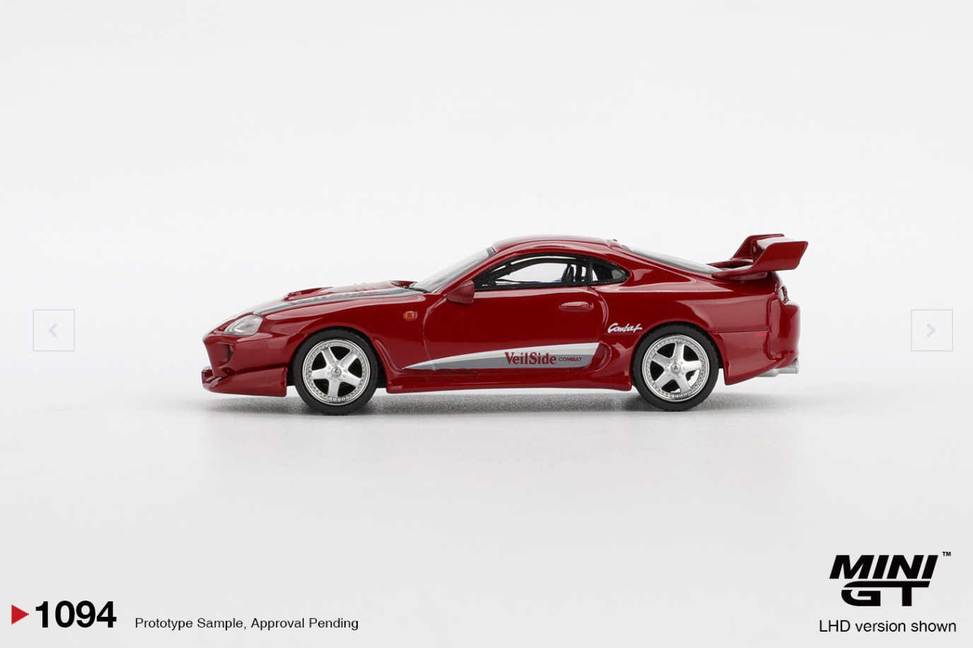 Toyota Supra VeilSide Combat V-I Red #1094 (BOX VERSION)