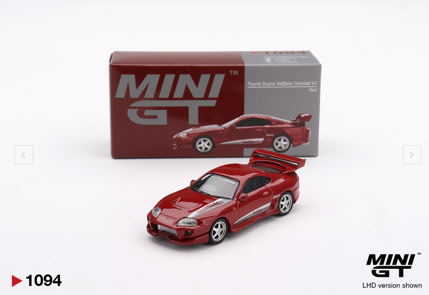 Toyota Supra VeilSide Combat V-I Red #1094 (BOX VERSION)