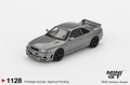 NISSAN Skyline GT-R Dark Metal Gray (NISMO BCNR33 CRS Version) #1128 (Box Version)