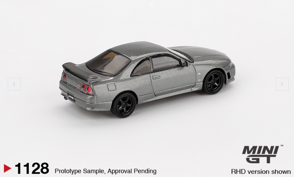 NISSAN Skyline GT-R Dark Metal Gray (NISMO BCNR33 CRS Version) #1128 (Box Version)
