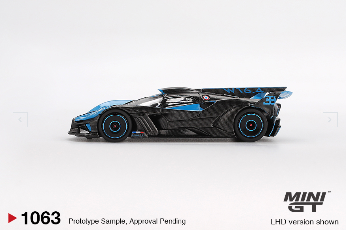 Bugatti Bolide Presentation #1063 (Box Version)