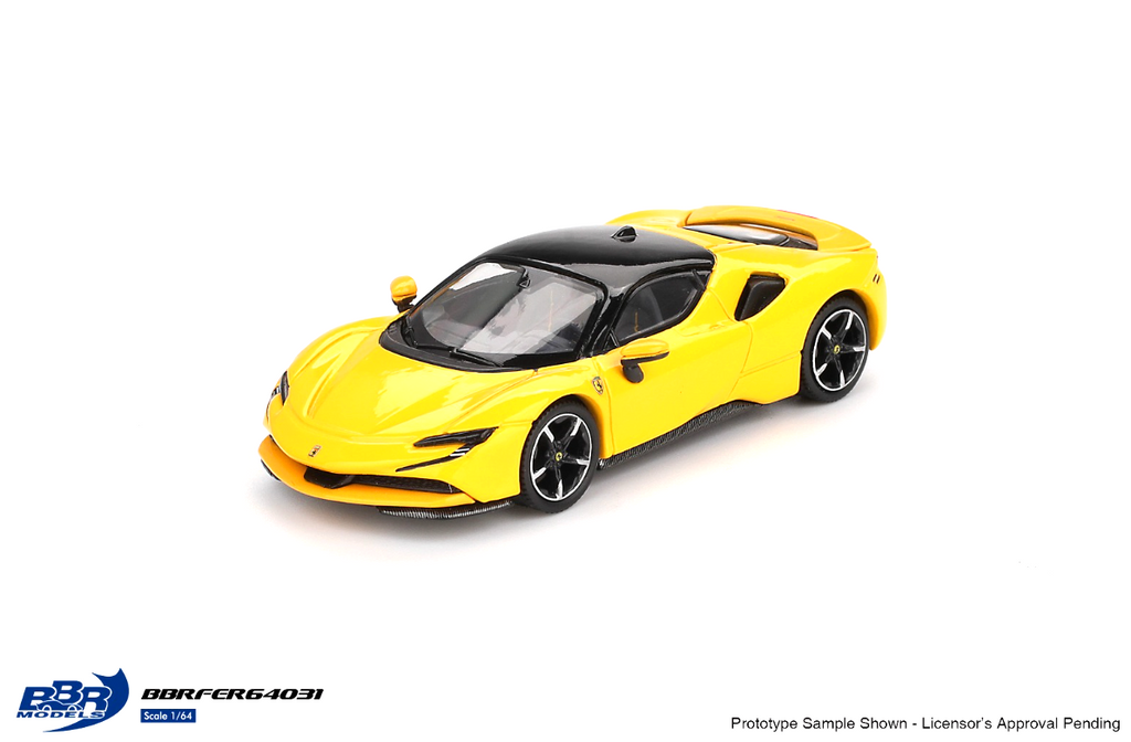 FERRARI SF90 GIALLO MODENA (BBR models)
