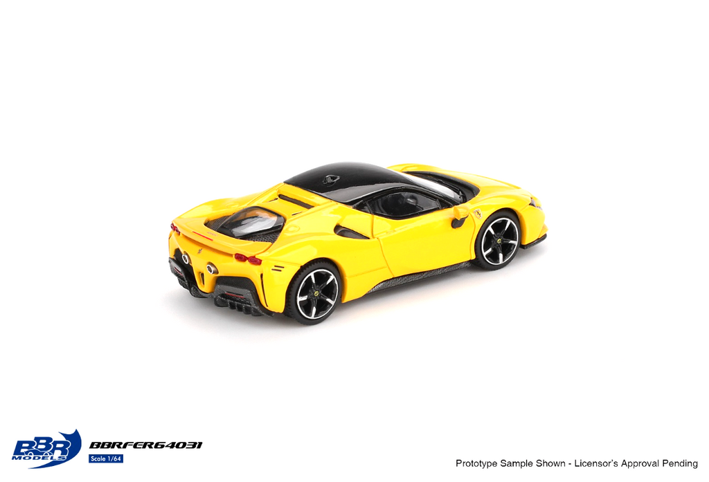 FERRARI SF90 GIALLO MODENA (BBR models)