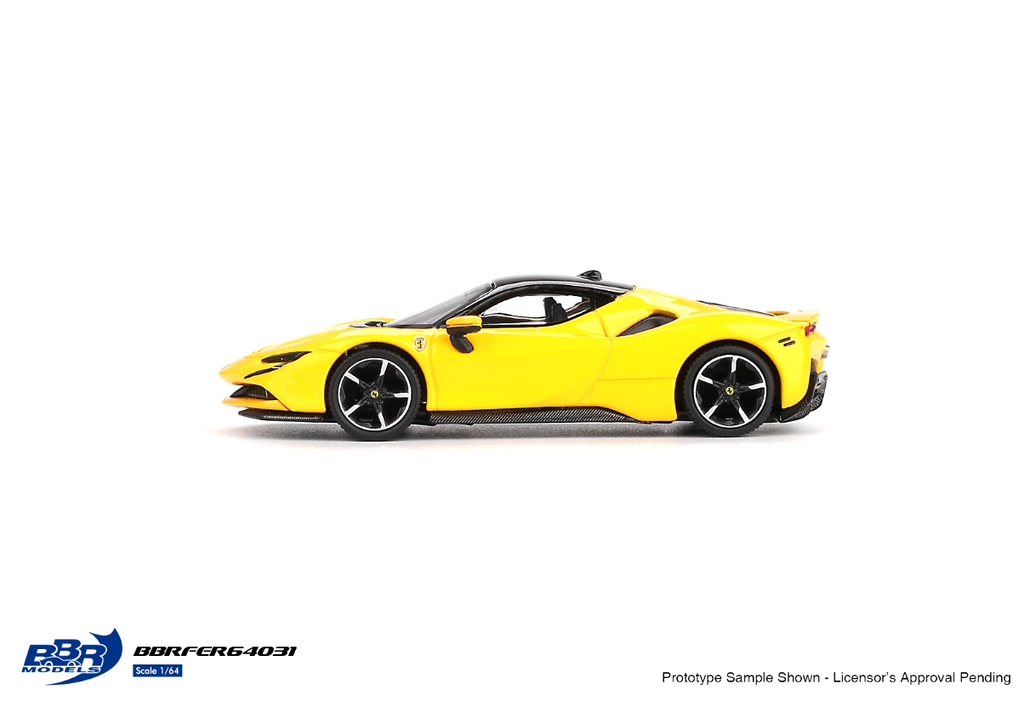 FERRARI SF90 GIALLO MODENA (BBR models)