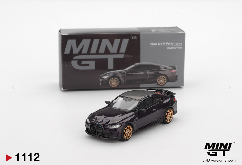 [MRP Combo-BOX] BMW M4 M-Performance Daytona Violet #1112 & Lancia Stratos HF #4 1978 Rally Sanremo Winner #1084