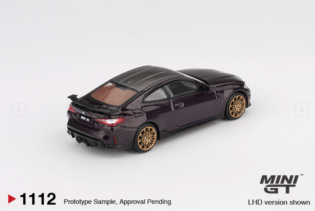 [MRP Combo-BOX] BMW M4 M-Performance Daytona Violet #1112 & Lancia Stratos HF #4 1978 Rally Sanremo Winner #1084