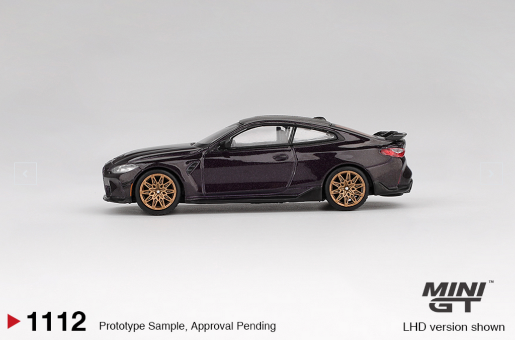 [MRP Combo-BOX] BMW M4 M-Performance Daytona Violet #1112 & Lancia Stratos HF #4 1978 Rally Sanremo Winner #1084