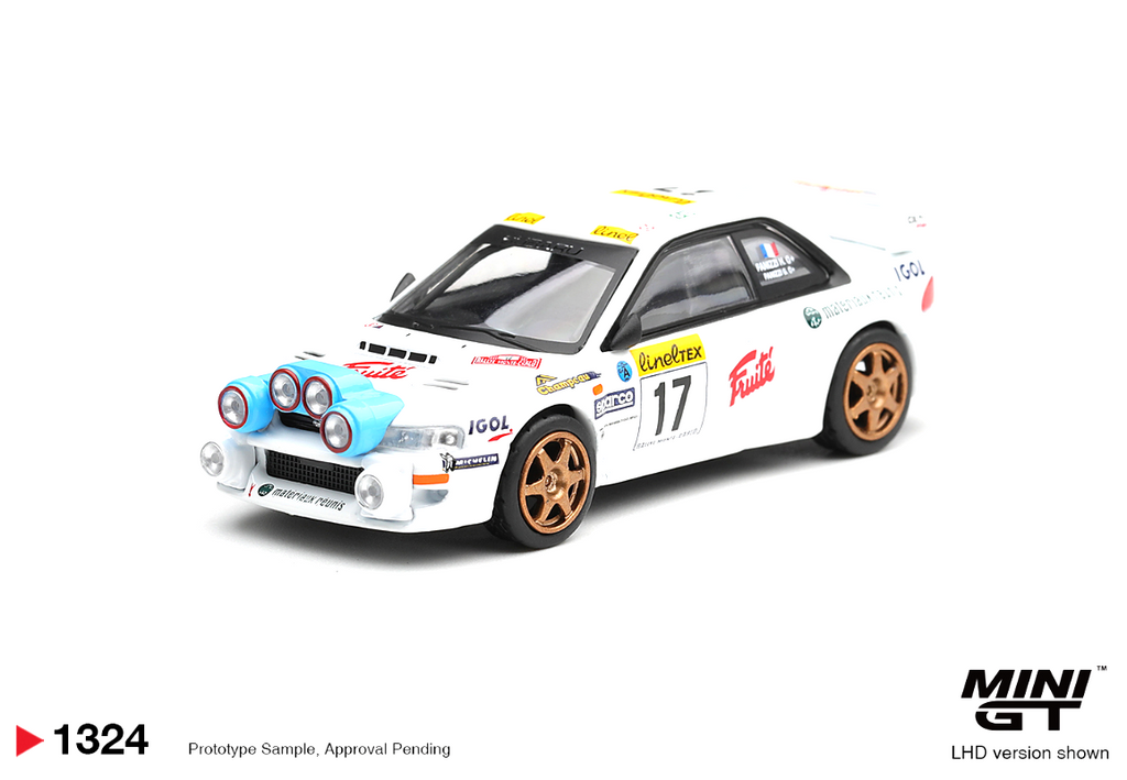 (Pre-Order)Subaru Impreza WRC98 #17 1999 Rally Monte-Carlo #1324 (Blister)