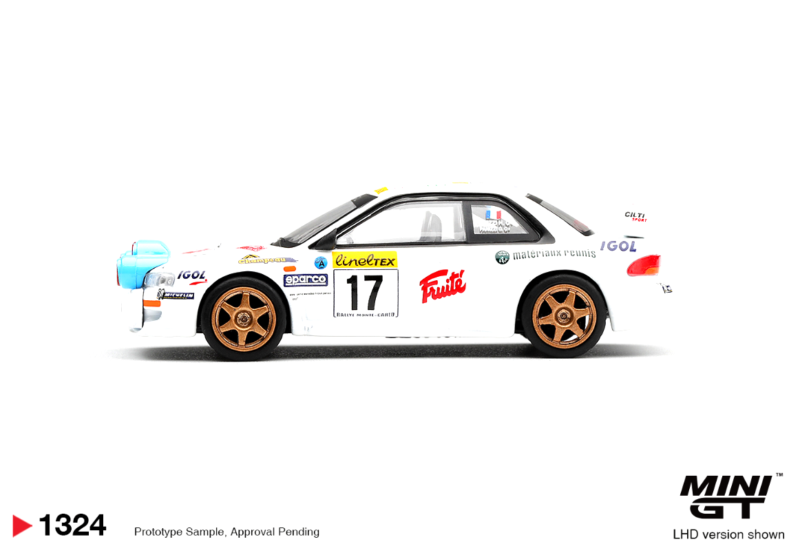 (Pre-Order)Subaru Impreza WRC98 #17 1999 Rally Monte-Carlo #1324 (Blister)