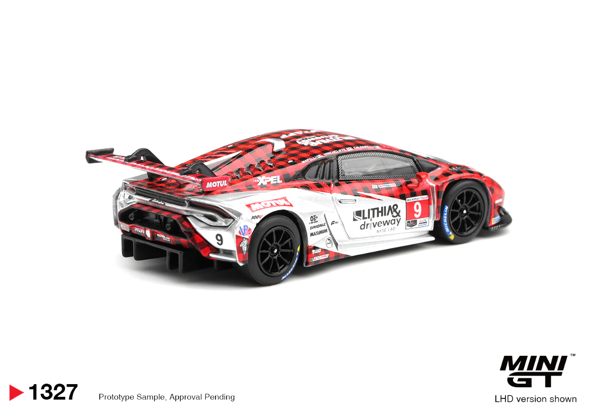 (Pre-Order)Lamborghini Huracan GT3 EVO2 #9  Pfaff Motorsports 2025 IMSA WeatherTech GTD Pro (Box) #1327