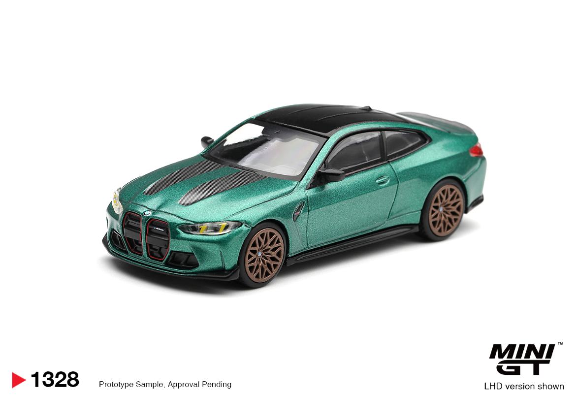 (Pre-Order)BMW M4 CS Frozen Isle of Man Green Metallic (Box) #1328