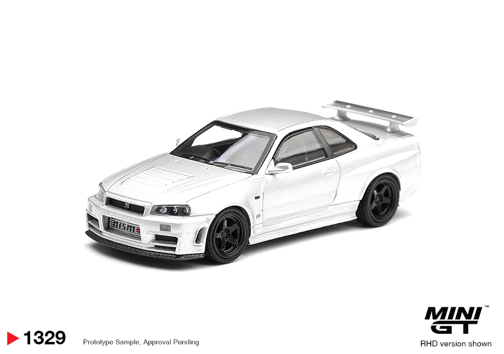 (Pre-Order)Nissan NISMO R34GT-R Z-tune Z-Tune Silver (Box) #1329