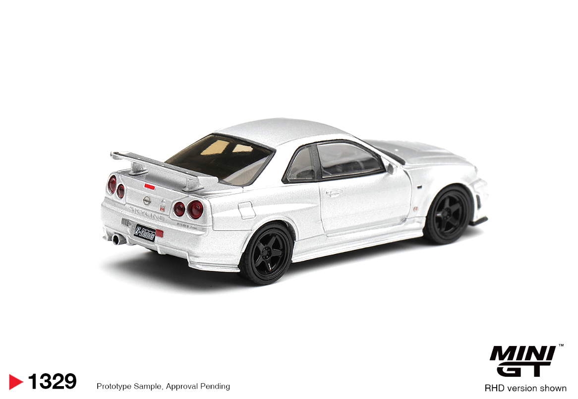(Pre-Order)Nissan NISMO R34GT-R Z-tune Z-Tune Silver (Box) #1329