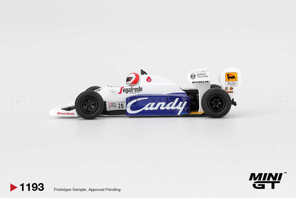 Toleman TG184 #20 Johnny Cecotto 1984 Monaco Grand Prix #1193 (Box Version)