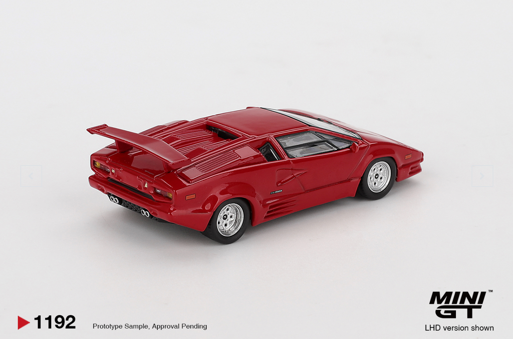 Lamborghini Countach 25th Anniversary Red #1192 (Box version)