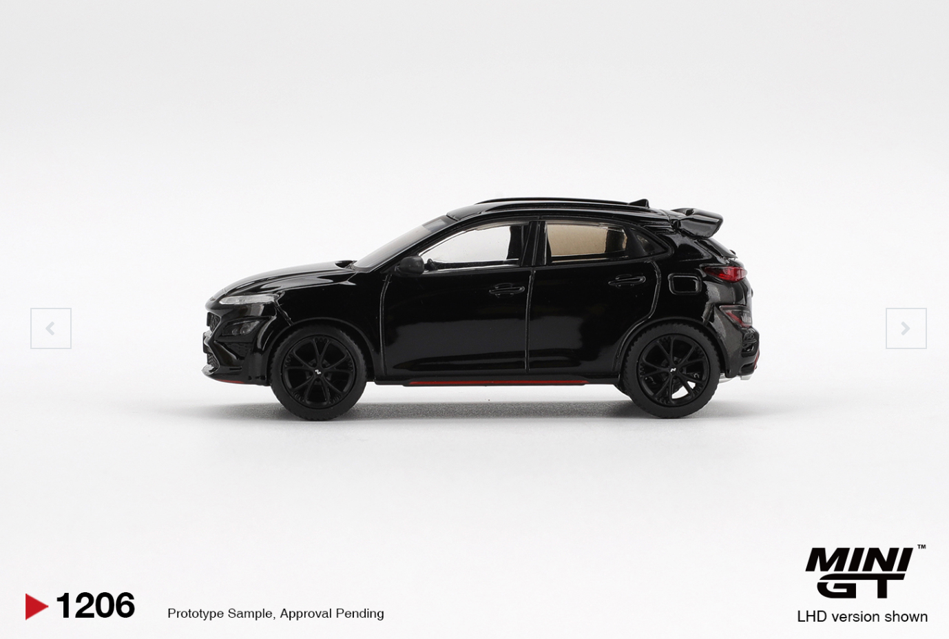 Hyundai KONA N Phantom Black #1206 (Box Version)
