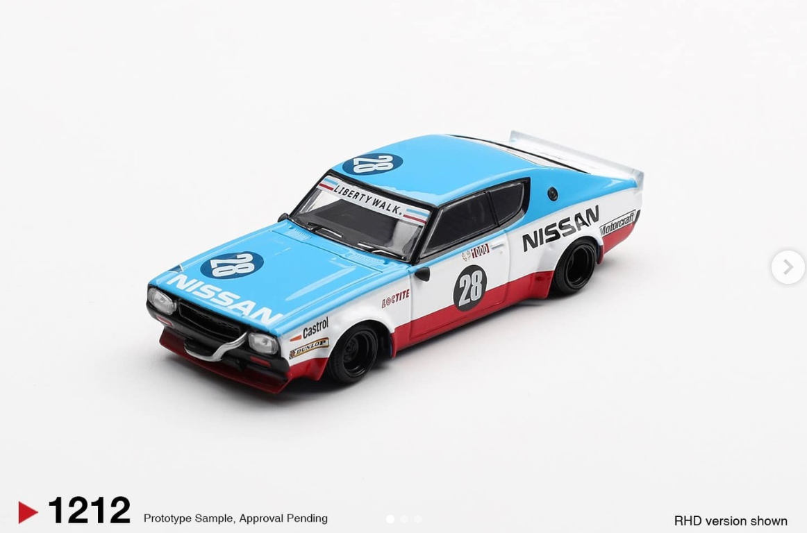Nissan Skyline Kenmeri Liberty Walk Nissan Racing '75 concept #1212 (Box Version)